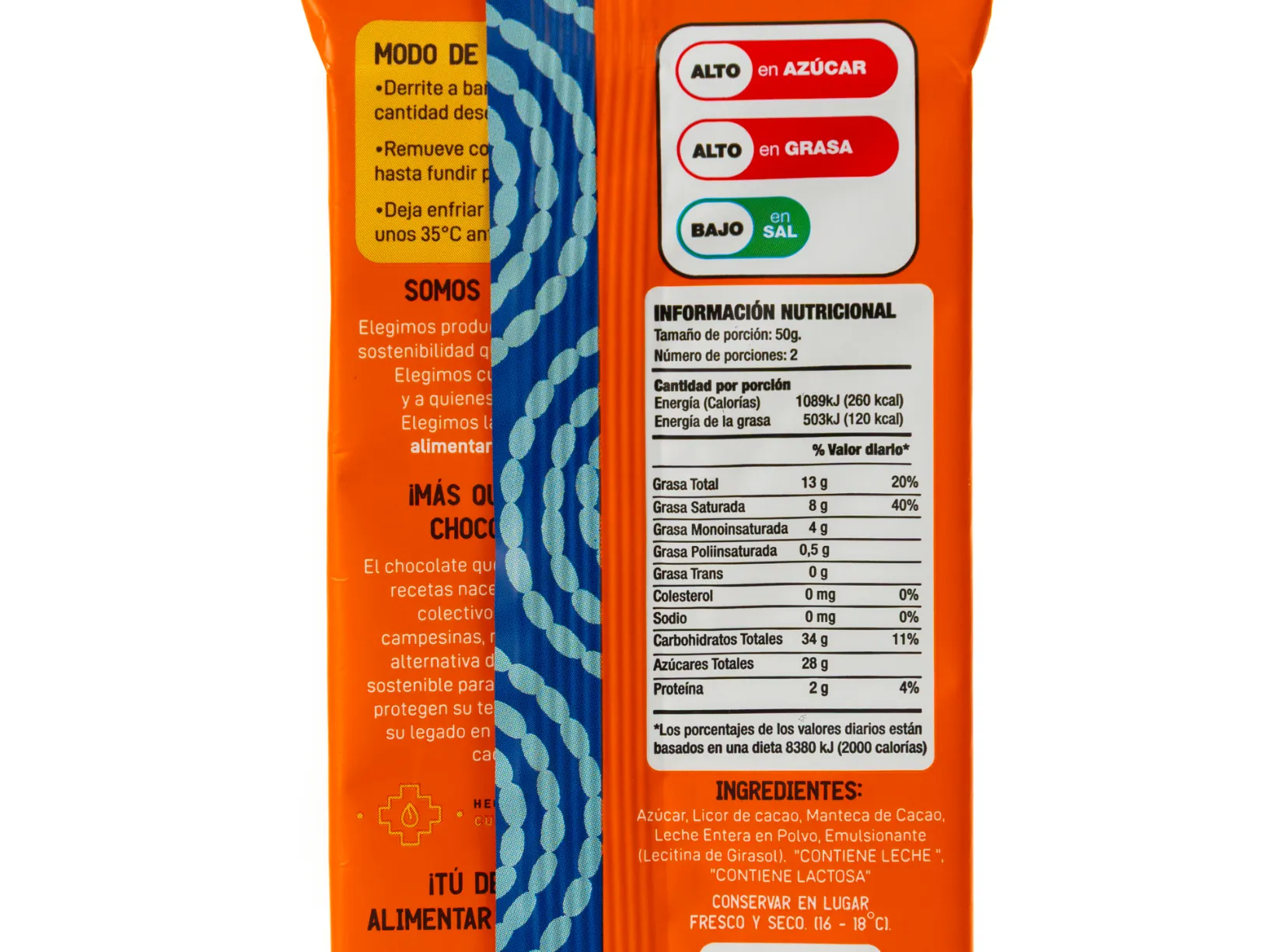 Chocolate Repostero MAQUITA ALIMENTA EL CAMBIO 100G - Image 4