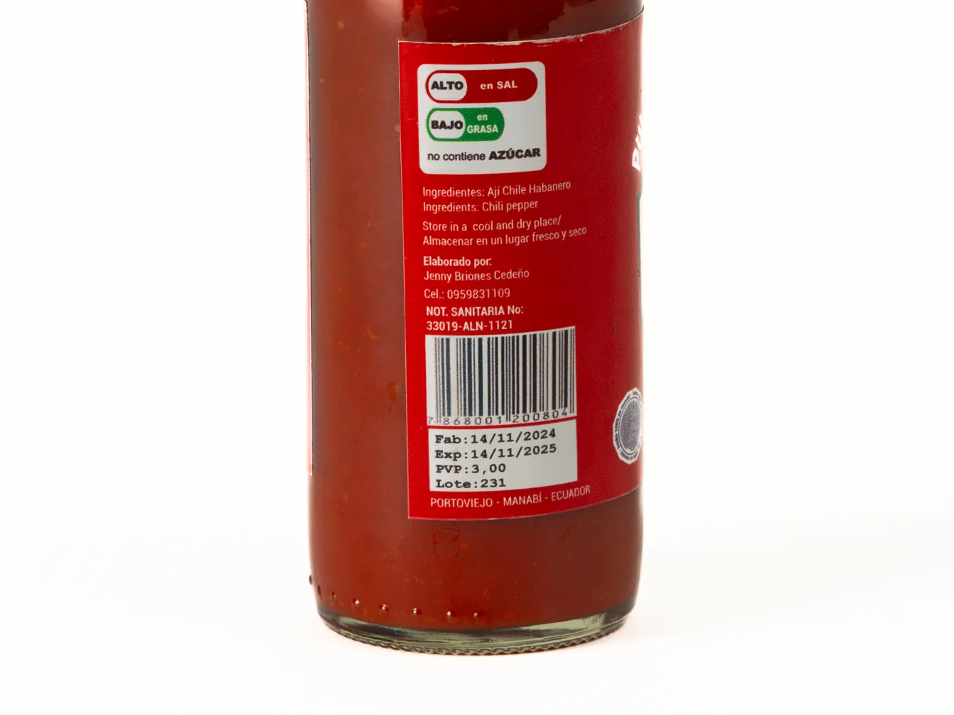 Pulpa de Chile Habanero D'PAPUS 150ML - Image 4